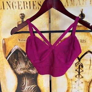 Bebe crop top size small